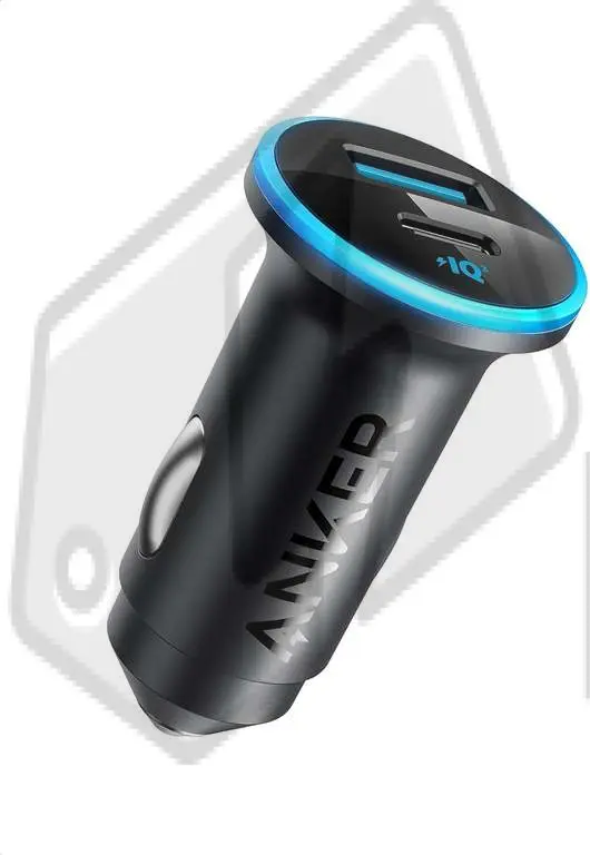 Anker 323 2-Poorts 52.5W USB/USB-C Autolader